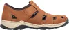 Rieker Herren Echtleder Slipper braun, Herren:43 EU Produktbild-Vorschau 3