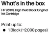 HP Ink L0S70AE / 953XL XL Black Anteprima dell’immagine prodotto 4