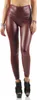 Dámské legíny Hohe Taille Wet-Look Glanz; Bordo Matt M/38 Náhled obrázku produktu 2