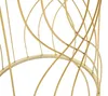 Mauro Ferretti Beistelltisch Ligne 2er Set Gold 38x55 33x50 Produktbild-Vorschau 3