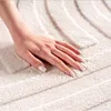 Homebyhome Boho Teppich Skandinavischer Kurzflor mit 3D Produktbild-Vorschau 3