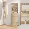 vidaXL Highboard Sonoma-Eiche 40 x 40,5 x 135 cm Produktbild-Vorschau 4