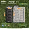 Sekey Schlafsack 220x80 cm 3-Jahreszeiten-Deckenschlafsack Produktbild-Vorschau 2