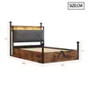 Flieks hydraulická postel pro mládež 90x190 cm s úložným Náhled obrázku produktu 6