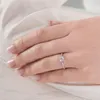 375er Weißgold Verlobungsring mit Zirkonia von JEWLIX Produktbild-Vorschau 2