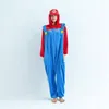 Onesie Kigurumi pigiama Super Mario costume travestimento Anteprima dell’immagine prodotto 6