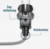 ABSINA 6x Schutzkontakt Stecker mit Knickschutz - Gummi Produktbild-Vorschau 9