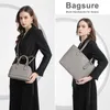 OKWISH 4-in-1 Damen Handtaschen Set, Grau - Elegante Produktbild-Vorschau 8