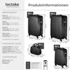 tectake Hartschalenkoffer-Set 4-tlg. mit Beauty-Case - Produktbild-Vorschau 4