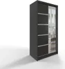 ML Furniture D3 Schiebetüren Kleiderschrank 100 cm mit Produktbild-Vorschau 4