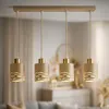 LUXOLAR - LED Pendelleuchte 4-flammig Creme/Gold E27 60W - Produktbild-Vorschau 4