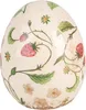 Clayre & Eef Figurka Jajko Ø 10x12 cm Beżowo-czerwone Podgląd zdjęcia produktu 2