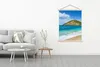 MuchoWow® Textilposter Meer - Tropen - Strand - Pflanzen Produktbild-Vorschau 3