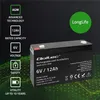 Akumulator AGM Qoltec 6V | 12Ah Podgląd zdjęcia produktu 8