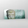 Bilder auf glas - Einteilig - Buddha Grafik Türkis - Produktbild-Vorschau 4