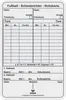 A white notepad for football referees to record game notes. Anteprima dell’immagine prodotto