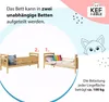 KEF Noah Etagenbett Kinder Holz Kinderbett für Zwei Kinder Produktbild-Vorschau 5