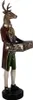 Clayre & Eef Dekorationsfigur Hirsch 32x31x96 cm Braun Produktbild-Vorschau 4