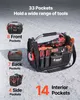 VEVOR, Borsa per attrezzi aperta, 33x20x29,5 cm, custodia Anteprima dell’immagine prodotto 2