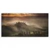 DEQORI Hybrid Leinwand Bild 60x30 cm 'Morgenlicht Zauber' Produktbild-Vorschau 2