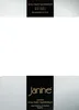 A white fabric product with a black label showing brand and product information. Produktbild-Vorschau