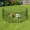 Enclos extérieur pour animaux domestiques 591650 noir, parc Voir les images du produit 2