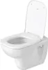 WC-Sitz D-Code ohne SoftClose Scharniere edelstahl, weiß Produktbild-Vorschau 11