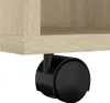vidaXL Szafka na kółkach dąb sonoma 60x53x72 cm materiał Podgląd zdjęcia produktu 9
