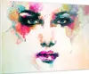 Bilder auf glas - Frau Gesicht Kosmetik - 100x70cm - Produktbild-Vorschau 1