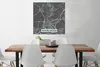 MuchoWow® Poster Blau - Deutschland - Karte - Stadtplan - Produktbild-Vorschau 2
