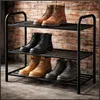 Półka metalowa na buty 3 poziomy regał stojak do Podgląd zdjęcia produktu 6