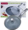 Poêle en granit de 20 cm avec couvercle, compatible avec Voir les images du produit 2