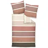 A bedding set with two pillowcases and a duvet cover, laid out flat on a white background. Produktbild-Vorschau