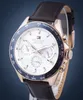 A close-up studio shot of a Tommy Hilfiger watch against a dark blue background. Anteprima dell’immagine prodotto