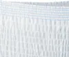 A close-up view of the textured fabric of an incontinence product. Produktbild-Vorschau