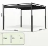 Vigevee Pergola - Pavillon de jardin - Toiture de terrasse Voir les images du produit 2