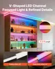 VEVOR LED Profil 20er-Pack 1 m, Eloxierte Aluminiumprofile Produktbild-Vorschau 2