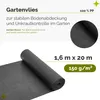 Garronda Unkrautvlies 150 g/m² Schwarz1,6 m x 20 m Produktbild-Vorschau 2
