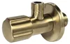 Valvola Ad Angolo Rea 02 1/2" X 3/8" Oro Anteprima dell’immagine prodotto 2