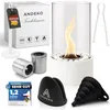 ANDEKO Bioethanol Tischkamin – Tischfeuer Indoor & Outdoor Produktbild-Vorschau 1