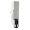 Side view of a white circuit breaker with black accents. Produktbild-Vorschau