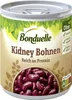 A can of Bonduelle kidney beans with a close-up of the beans at the bottom. Podgląd zdjęcia produktu