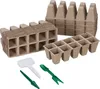 relaxdays Anzuchttöpfe 240er Set mit Zubehör Produktbild-Vorschau 1