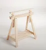 Tréteau pin architecte ASTIGARRAGA, H.70 x l.70 cm Voir les images du produit 1