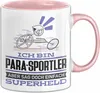 Para-Sportler Geschenk Tasse Ich Bin Para-Sportler Aber Sag Produktbild-Vorschau 1