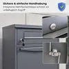 Paketbox L Briefkasten Standbriefkasten 112 x 50 cm Produktbild-Vorschau 8