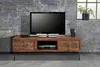 home24 TV-Lowboard - Akazie massiv / Metall - Akazie / Produktbild-Vorschau 3