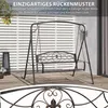Hollywoodschaukel 2-Sitzer Vintage Messing-Optik, Produktbild-Vorschau 6