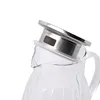 Glaskrug 1,8 L mit Deckel aus Borosilikatglas – Karaffe für Produktbild-Vorschau 6