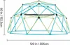 VEVOR Kletterkuppel geometrisches Klettergerüst (305 cm Produktbild-Vorschau 8